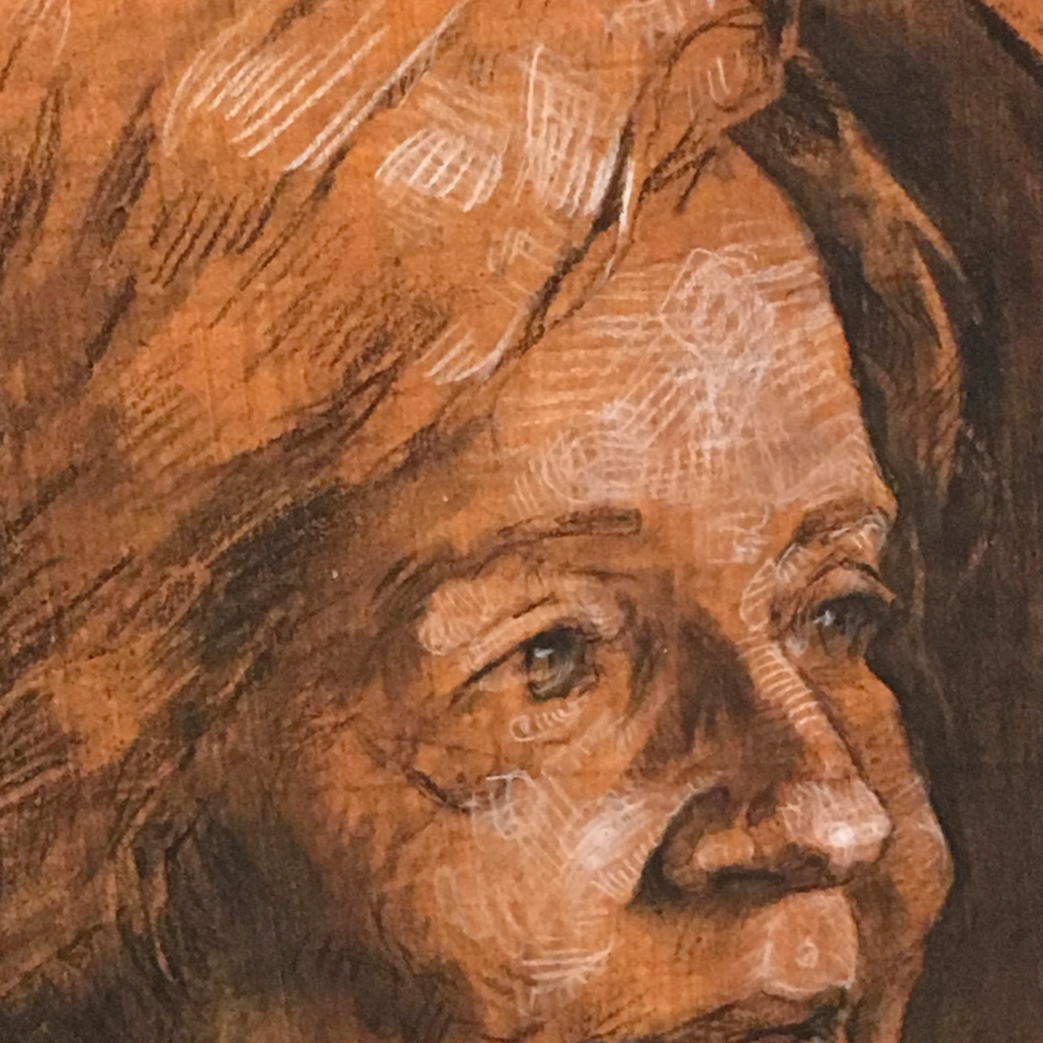 A detail of the drawing